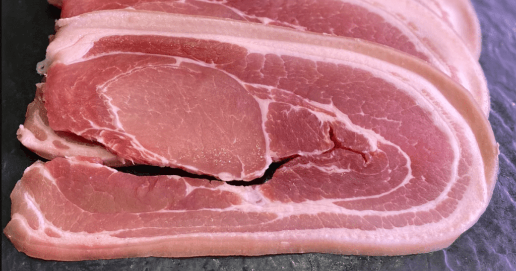 Middle or Long Back Bacon Rashers