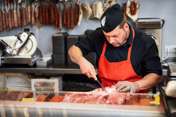 Butchers Skilled With Knives