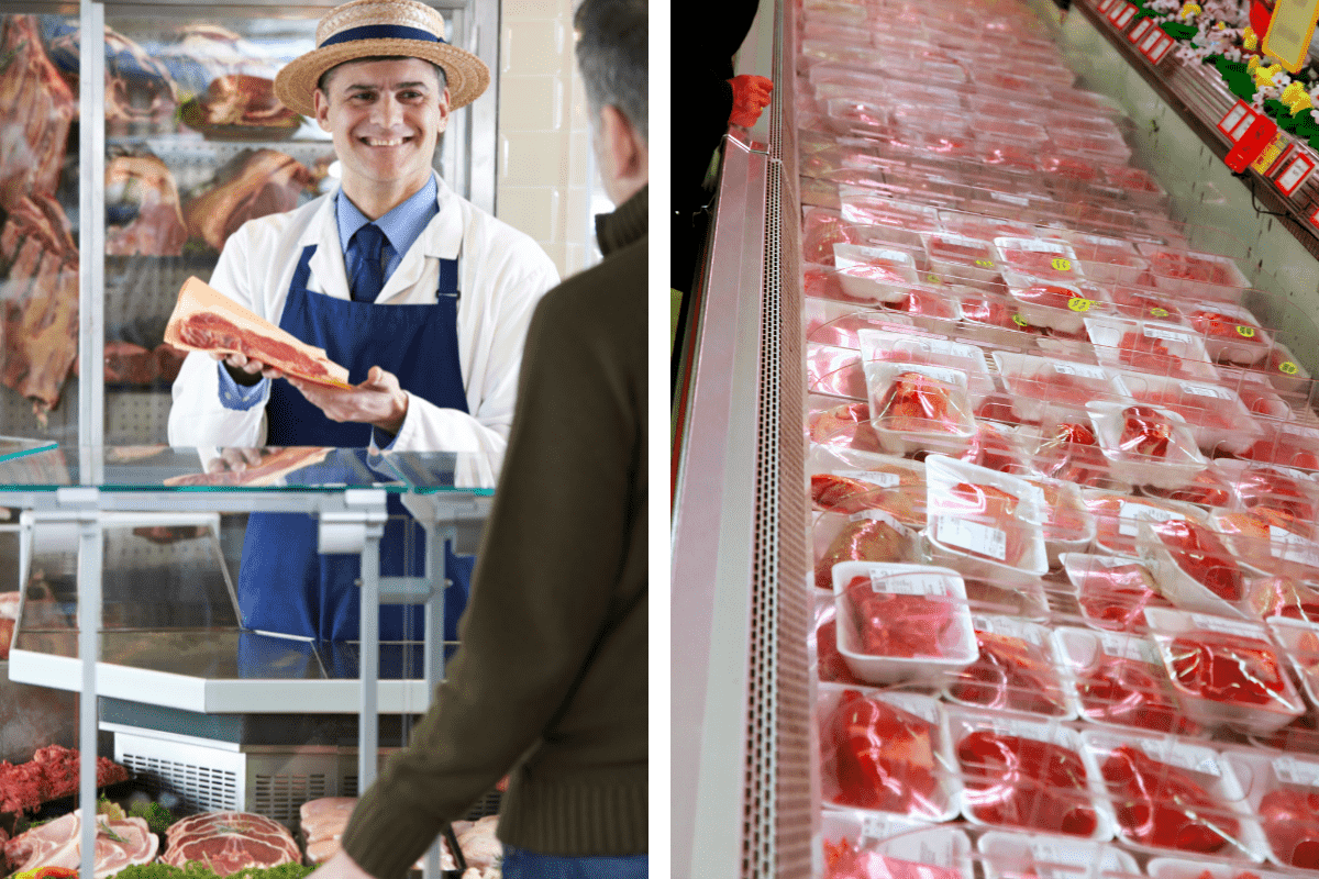 butchers vs supermarkets